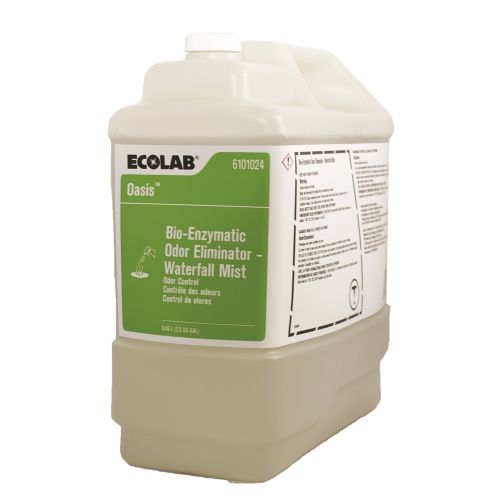 Ecolab® Bio-Enzymatic Odor Eliminator, Waterfall Mist, 2.5 Gallon #06101024